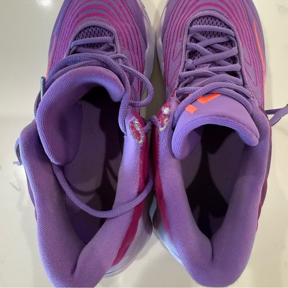 Nike Zoom Freak 4 men’s 8 black raspberry basketball running walking sneakers - Picture 2 of 7